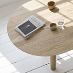 Flat oval eettafel