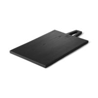 HK Living - Black bread board square S - ABR2208